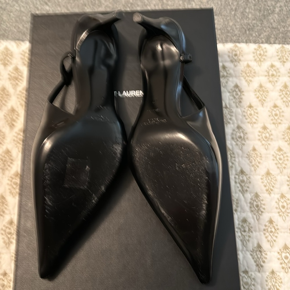 Saint Laurent Verdome 70 slingback pumps - Picture 4 of 10
